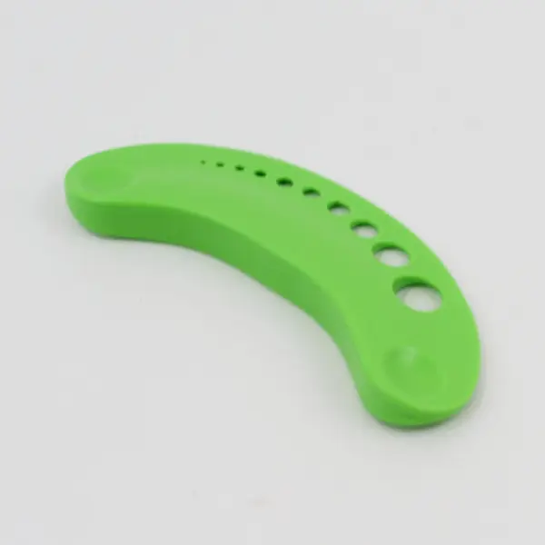 HIC Kitchen Herb Prepper Herb Stripper Tool Bright Green Multiple Holes