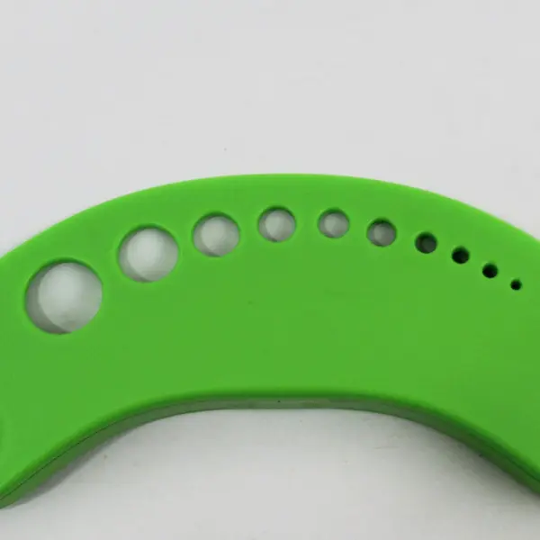 HIC Kitchen Herb Prepper Herb Stripper Tool Bright Green Multiple Holes