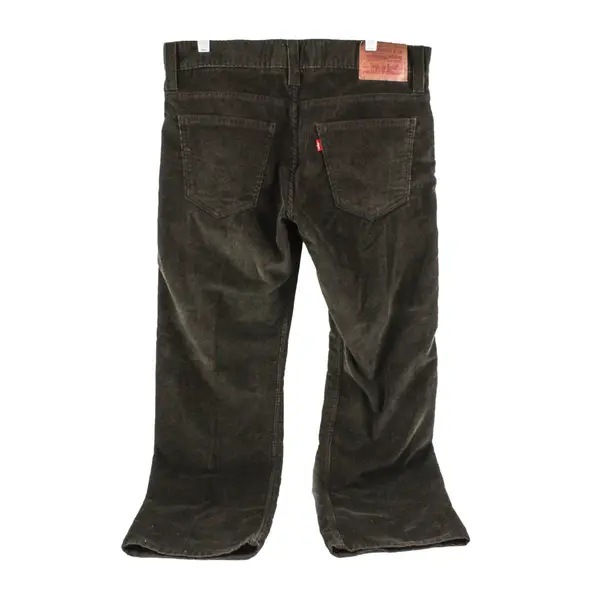 Levi's 549 Men's Dark Brown Corduroy Pants W34xL30