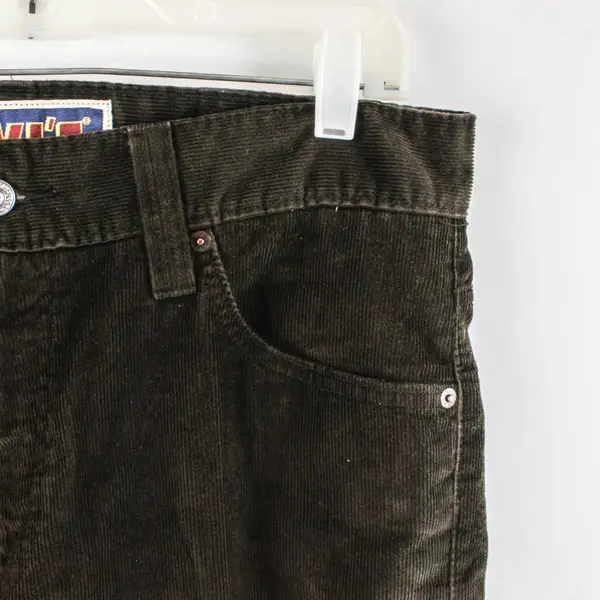 Levi's 549 Men's Dark Brown Corduroy Pants W34xL30