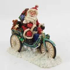 Roman Inc 1998 Horseless Carriages Knox 3-Wheeler Santa Figurine 71306 No Box