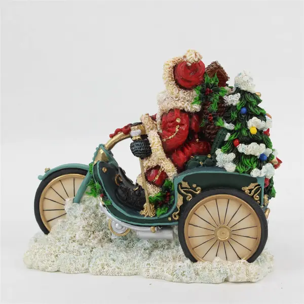 Roman Inc 1998 Horseless Carriages Knox 3-Wheeler Santa Figurine 71306 No Box