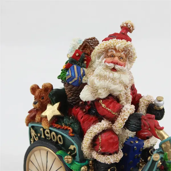 Roman Inc 1998 Horseless Carriages Knox 3-Wheeler Santa Figurine 71306 No Box