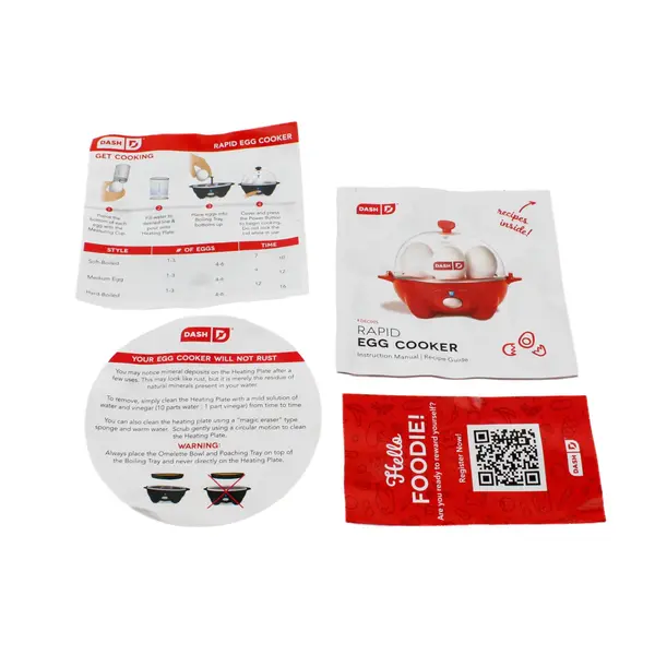 DASH Rapid Egg Cooker 6 Egg Capacity Electric Hard Boiled Eggs 