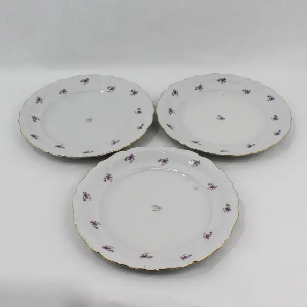Winterling Remembrance 10 in Dinner Plates Set of 3 Bavaria Germany