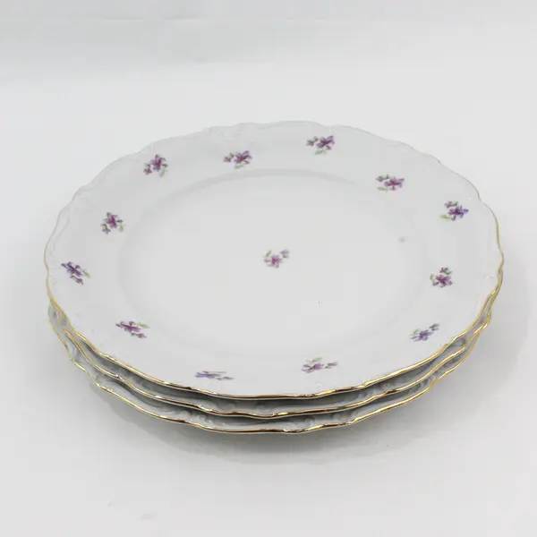 Winterling Remembrance 10 in Dinner Plates Set of 3 Bavaria Germany