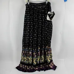 Jane Ashley Jeetish Beaded Resortwear Skirt Women's Medium NWT
