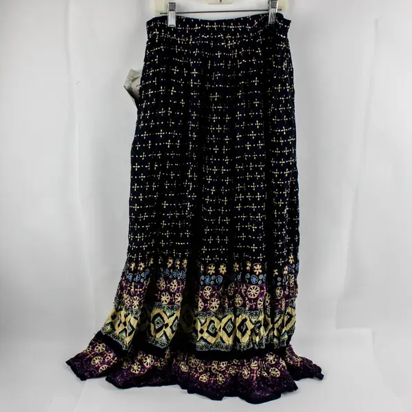 Jane Ashley Jeetish Beaded Resortwear Skirt Women's Medium NWT