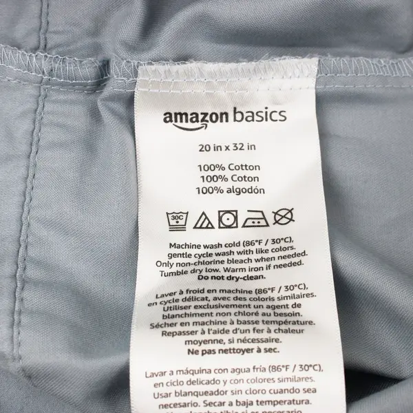 7 Queen Pillowcases Amazon Basics Life Comfort Mixed Colors