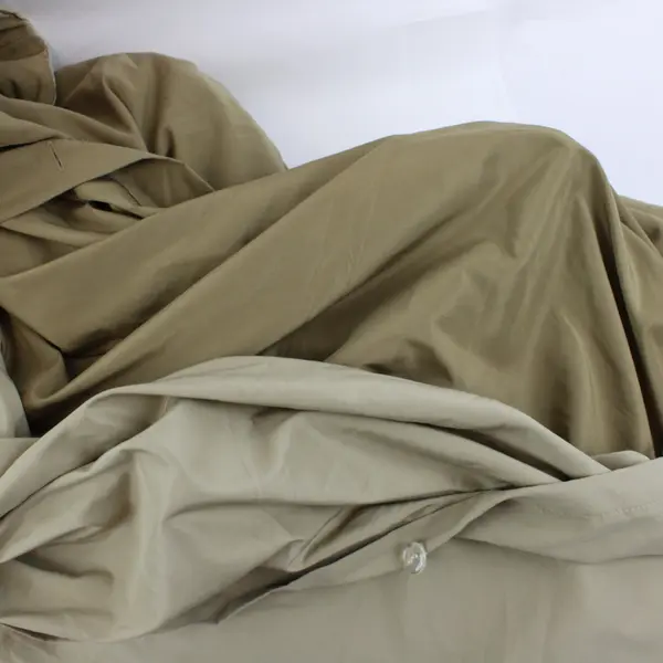 Wamsutta Brown Twin Duvet Cover Set w/ Standard Pillow Sham