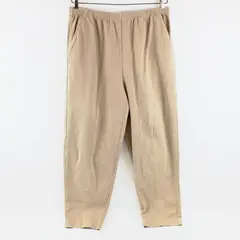 Blair Women's Beige Pull-On Tapered Pants 18 Petite 55% Cotton 45% Polyester