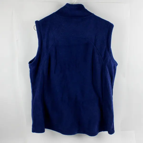Great Northwest Women's XL Indigo Fleece Full Zip Vest