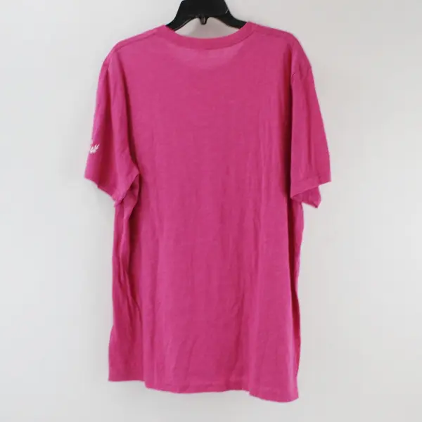 Bella+Canvas Paint Mac Pink Women's XL Pink Graphic T-Shirt