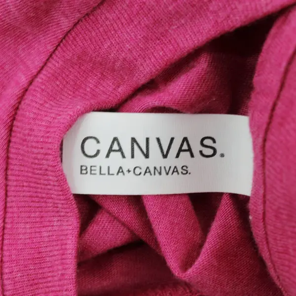 Bella+Canvas Paint Mac Pink Women's XL Pink Graphic T-Shirt
