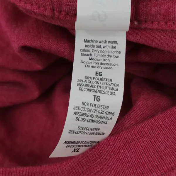 Bella+Canvas Paint Mac Pink Women's XL Pink Graphic T-Shirt