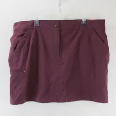32 Degrees Cool Women's Skort Mauve Purple XXL Activewear