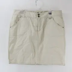 Faded Glory Women's Beige Knee-Length Skirt Size 16