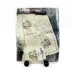 Cathy Needlecraft 7380 Basket of Strawberries Pillow Quilting Kit 14x14 NOS