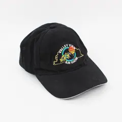 Fahrenker Valley View Air Show Embroidered Black Cap Adjustable One Size