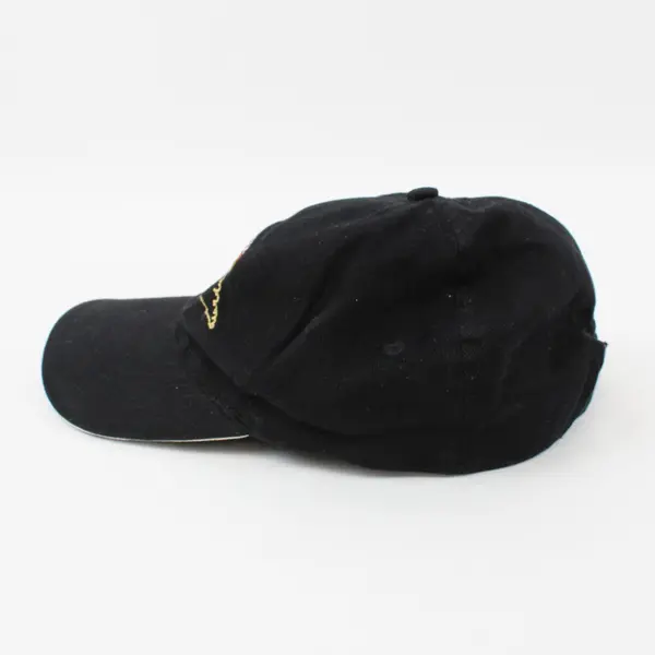 Fahrenker Valley View Air Show Embroidered Black Cap Adjustable One Size