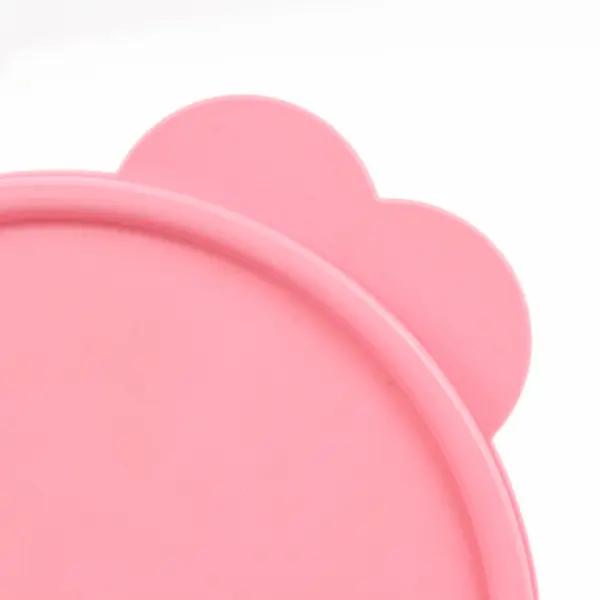 Tupperware 2541D-2 Pink Round Replacement Lid 6.25 in Storage Container