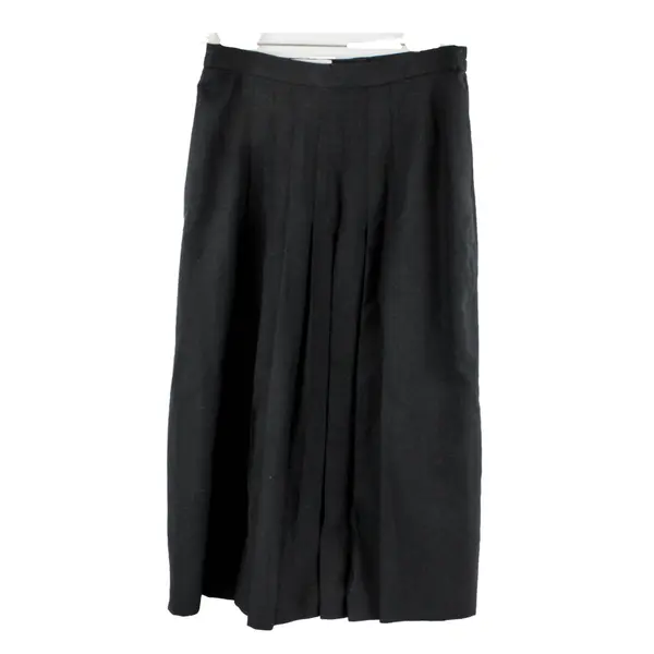 E.H. Woods Women's Size 10 Black Long Pleated Full Flared Skirt