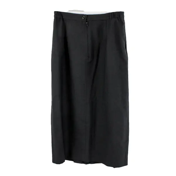 E.H. Woods Women's Size 10 Black Long Pleated Full Flared Skirt