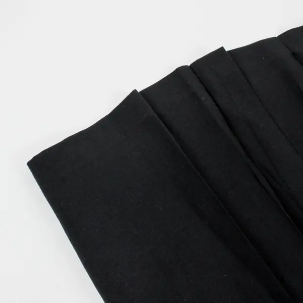 E.H. Woods Women's Size 10 Black Long Pleated Full Flared Skirt