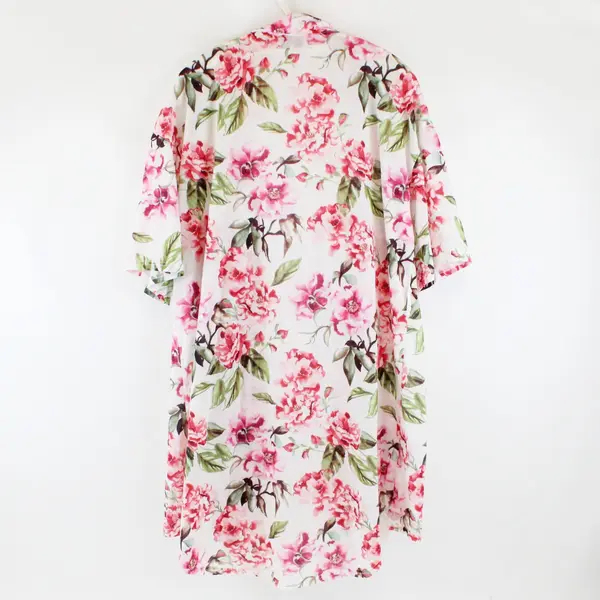 Show Me Your Mumu Pink Floral One Size Duster Top