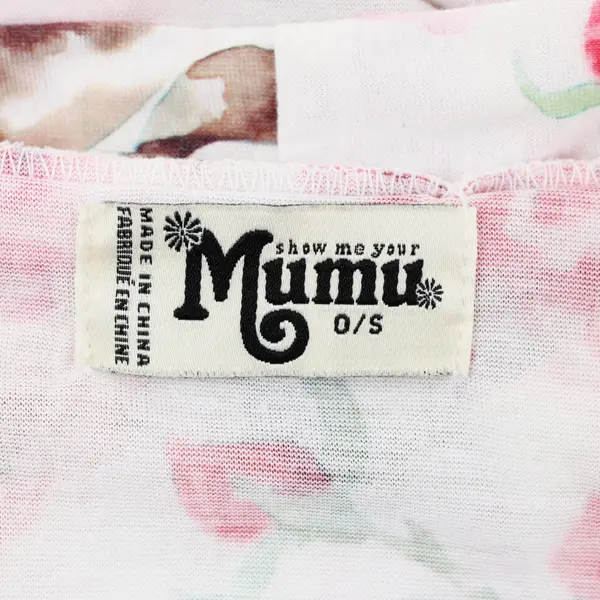 Show Me Your Mumu Pink Floral One Size Duster Top
