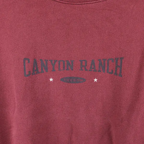 Camp David Burgundy Vintage Issue Crewneck Sweatshirt 100% Cotton Mens Size S