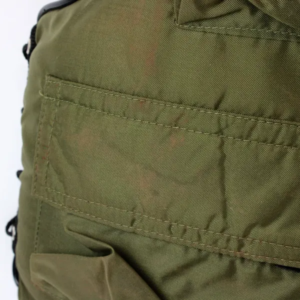 Vintage Stearns Sans-Souci Fishing Life Vest Army Green Medium 40-42 FLAWED