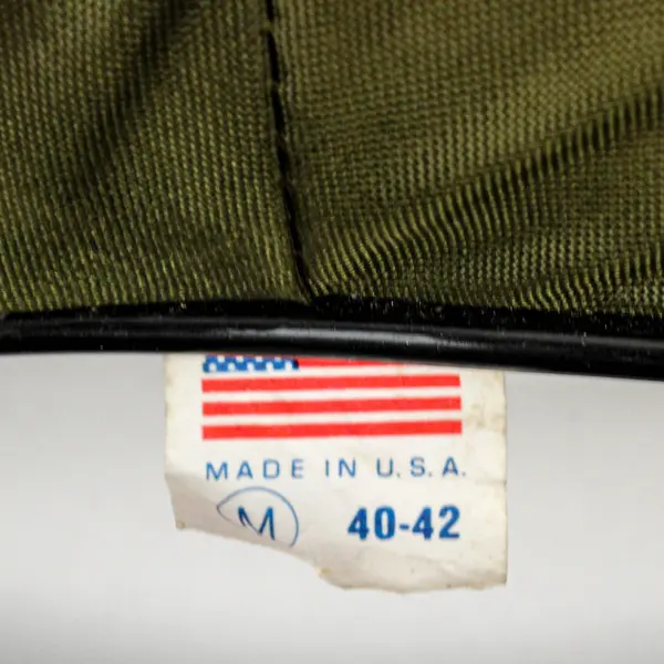 Vintage Stearns Sans-Souci Fishing Life Vest Army Green Medium 40-42 FLAWED