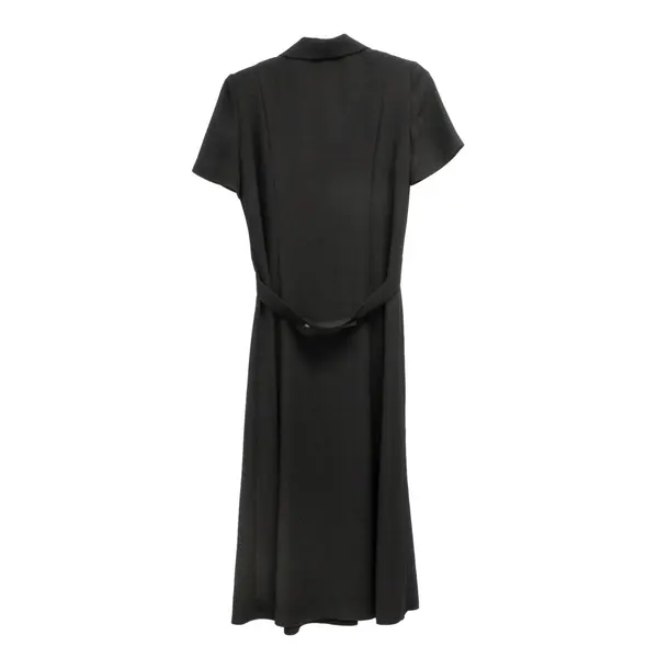 D.W. Studio Women's Vintage Black Button-Front Maxi Dress Size 14