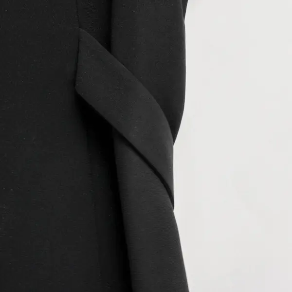 D.W. Studio Women's Vintage Black Button-Front Maxi Dress Size 14