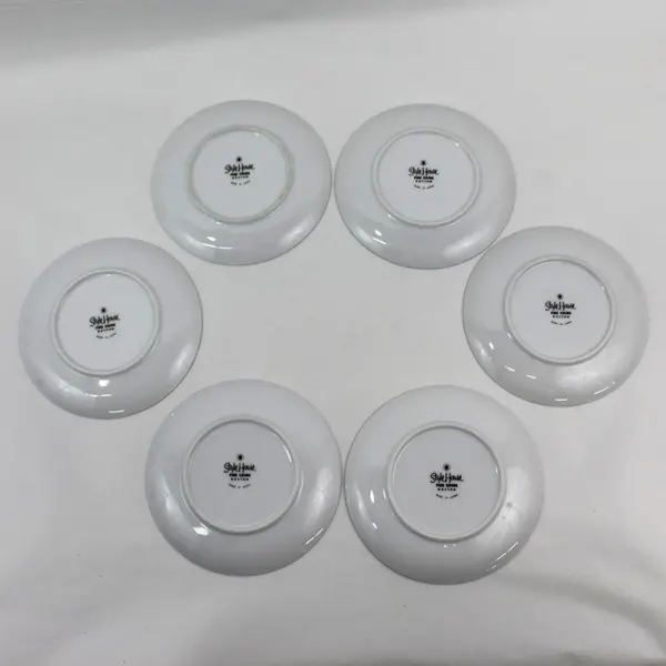 Set Of 6 Style House Rhythm 6 1/8 Inch Bread & Butter Plates 