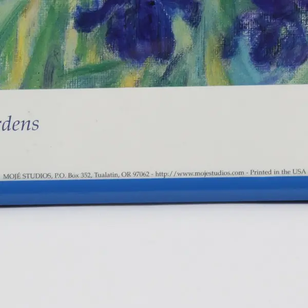 In the Iris Fields Peggy Moje Schreiner's Gardens 1999 Framed Picture