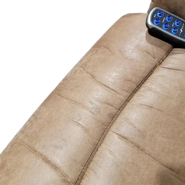 La-Z-Boy Power Recliner Tan Leather Rocker Recliner w/ Remote - Local Pickup