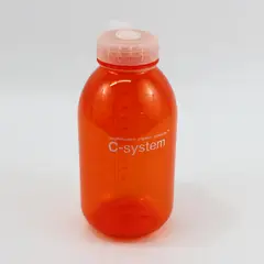 C-System Mop Modern Organic Products Water Bottle Orange 32 Oz Screw Cap