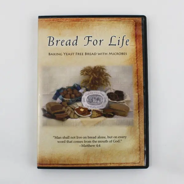 Bread For Life DVD Standard Baking Yeast-Free Bread With Microbes