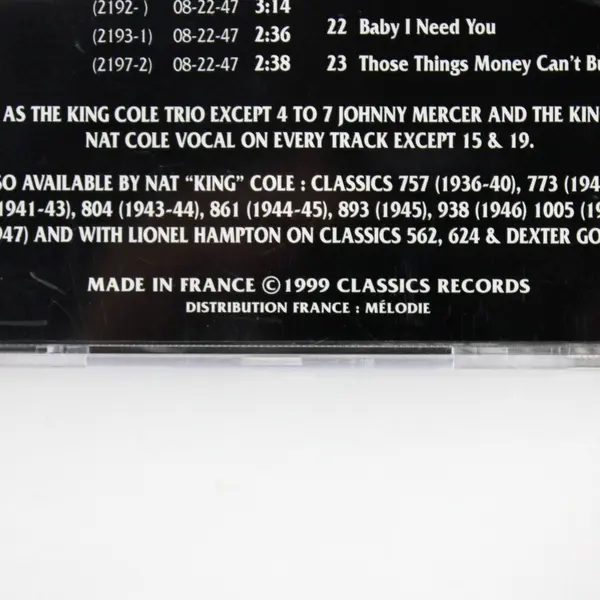 Nat King Cole 1947 Vol. 2 The Chronological Classics Audio CD