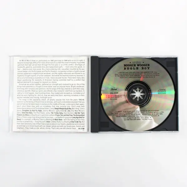 Music of the War Years Boogie Woogie Bugle Boy Audio CD