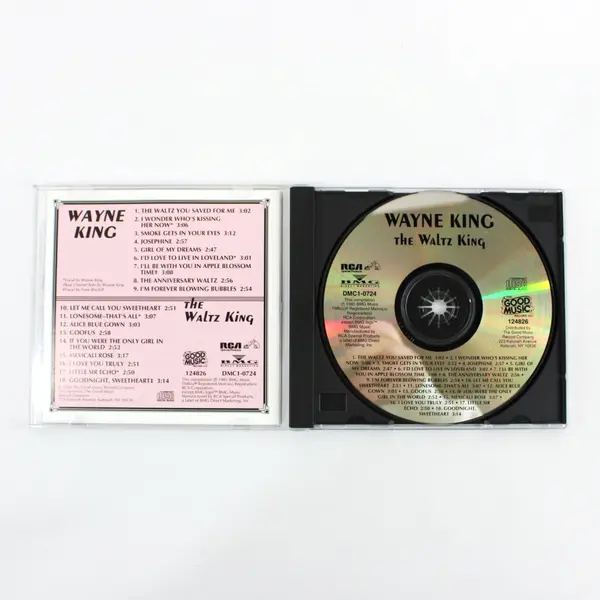 Wayne King The Waltz King His Orchestra CD Compact Disc