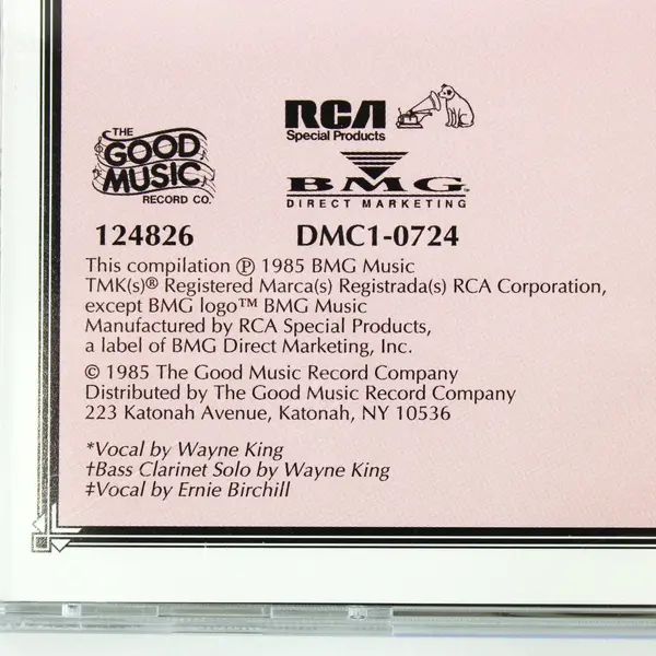 Wayne King The Waltz King His Orchestra CD Compact Disc