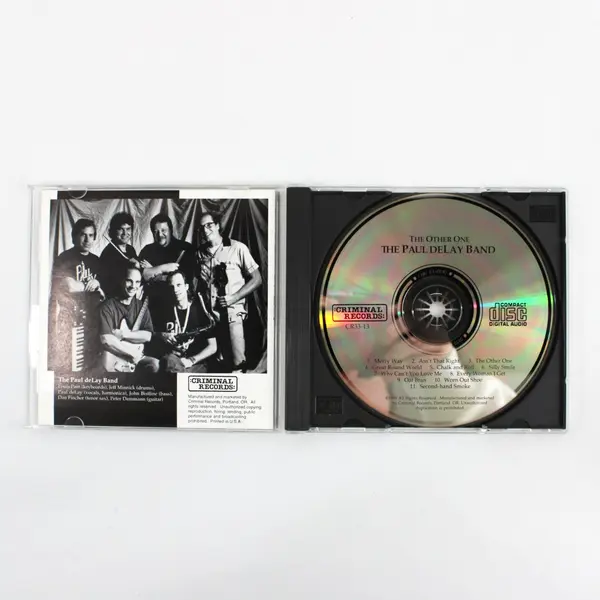 Paul DeLay Band The Other One Blues Music CD