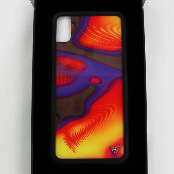 Wildflower DOLD201XM Limited Edition iPhone XS Max Case Colorful Abstract Print