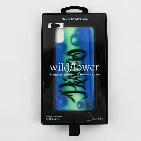 Wildflower Limited Edition iPhone XS Max Phone Case Blue Pisces