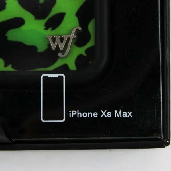 Wildflower Cases NLEO201XM Limited Edition Green Leopard Print iPhone XS Max