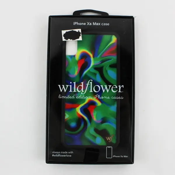 Wildflower SHRO201XM Limited Edition iPhone XS Max Multicolor Abstract Case