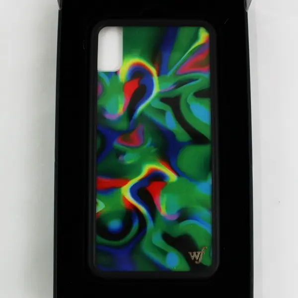 Wildflower SHRO201XM Limited Edition iPhone XS Max Multicolor Abstract Case